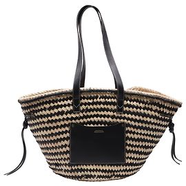 Sac Panier Cadix Isabel Marant en Raffia Multicolor Multicolore