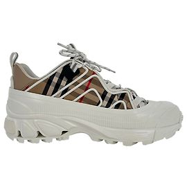 Baskets Burberry Arthur Vintage Check en toile beige Beige