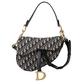 Dior Bolsa de Ombro e Crossbody com Alça Saddle Azul