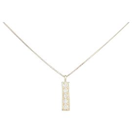 Autre Marque Colar de Diamantes Au750 Dourado