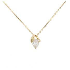 Autre Marque Collier en diamant Au750 Doré