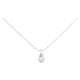 Autre Marque Colar de Diamantes Au750 Azul