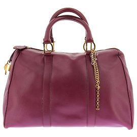 Dior Bolso burdeos "Bowling" burdeos Burdeos
