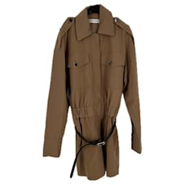 Self Portrait Playsuit Brown Brown