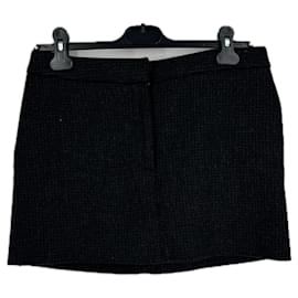 Autre Marque H&M STUDIO Black Wool Skirt Black