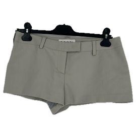 Autre Marque THE FRANKIE SHOP Mini Shorts Grau Viskose Grau