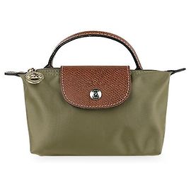 Longchamp Women's Le Pliage Original Handle Pouch Green