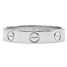 Anillo Cartier Love Small Oro Blanco Blanco