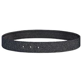 Dior Correia de cinto reversível Black Oblique Micro Jacquard em couro de bezerro grão preto Preto