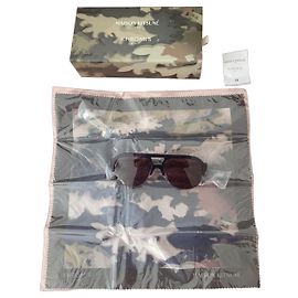 Autre Marque Maison Kitsuné x Khromis Black Acetate Sunglasses Black