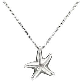 Tiffany & Co Collar de Estrella de Mar en Plata Elsa Peretti Plata