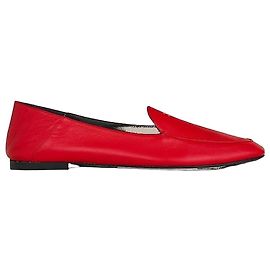 Céline Loafer Ora em pele de cabra Ultra Red Vermelho