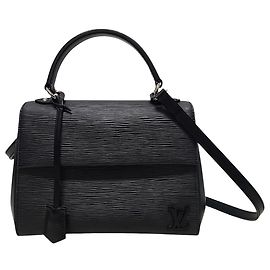 Louis Vuitton Black Epi Grain Leather Cluny BB Black