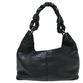 Bottega Veneta Cuir Intrecciato Noir