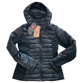 Autre Marque Rossignol gesteppte Jacke mit Kapuze in Schwarz Schwarz