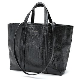 Balenciaga Barbes Medium Shopper Tote Bag Schwarz