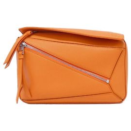 Loewe Puzzle Bum Bag Small Orange
