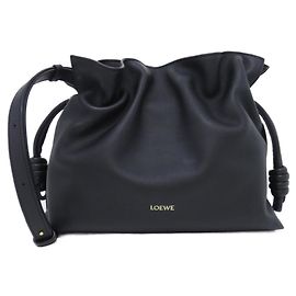 Pochette Loewe Flamenco Medium Noir
