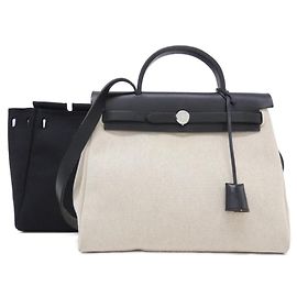 Hermès Hermes Herbag PM 034409CB Handbag Black