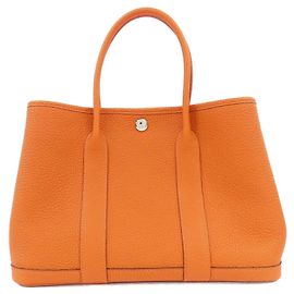 Hermès Bolsa Hermes Garden Party Outro Laranja