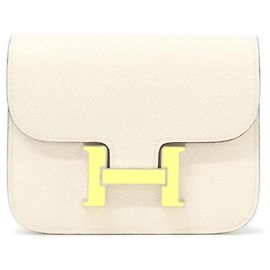 Hermès Hermes Constance Slim 082499CK Wallet White