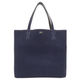 Hermès Hermes Double Sens 45cm Handbag Blue Taupe
