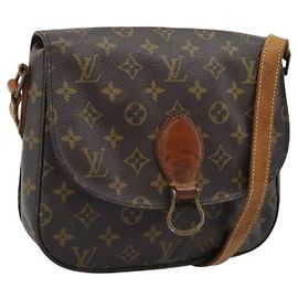 LOUIS VUITTON Monogram Saint Cloud GM Shoulder Bag M51242 LV Auth 196181 Monogramme