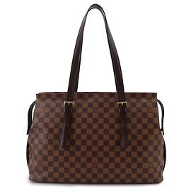 Borsa a mano Louis Vuitton Damier Chelsea Tote Damier ebene