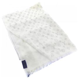 Sciarpa/Stola Louis Vuitton Etol LV Rainbow Marrone Bianco Porpora