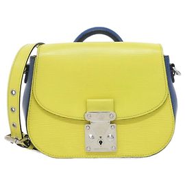 Sac à main Louis Vuitton Epi Eden Autre Jaune