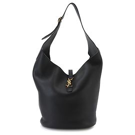 Borsa a tracolla hobo Saint Laurent LE 5 A 7 Nero