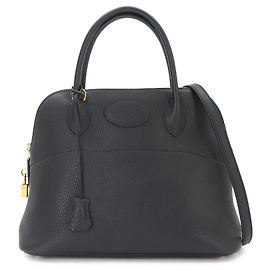 Hermès Borsa Hermes Bolide 31 in Nero Nero