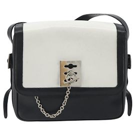 Céline Celine Vintage Macadam Canvas Small Weiß