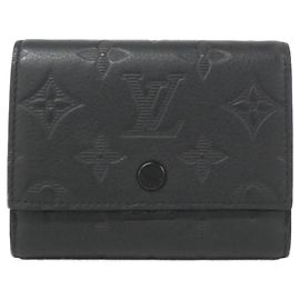 Louis Vuitton Monogram Shadow Victor Wallet Black