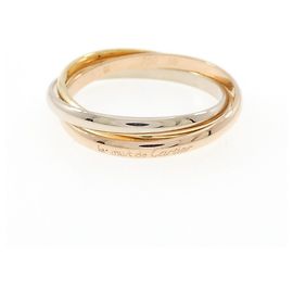 Anello Cartier Trinity in oro rosa bianco e giallo 18K Altro
