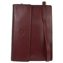 Cartier Must De Cartier Leather Burdeos