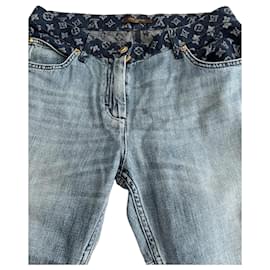 Jean Louis Vuitton Monogram Blu Monogramma