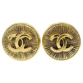 Boucles d'oreilles Chanel Coco Mark Doré