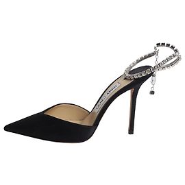 Jimmy Choo Black rhinestone heels - size EU 37 (UK 4) Black