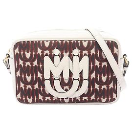 Miu Miu Multicolour jacquard logo shoulder bag Multiple colors