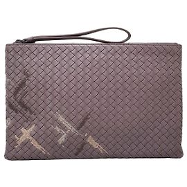 Bottega Veneta Pochette à sangle Stitch Multicolore