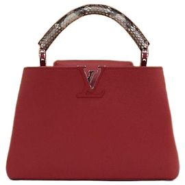 Louis Vuitton Capucines BB Python Schultertasche Mehrfarben