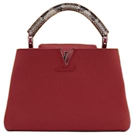 Louis Vuitton Sac à épaule Capucines BB Python Multicolore