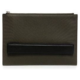 Bottega Veneta Clutch Bag Black Leather Black