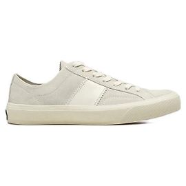 Tom Ford Sapatilhas Crossover Suede Cambridge Branco
