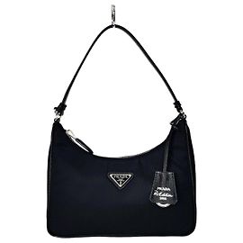 Prada Borsa Mini Re-Edition Re-Nylon Nero