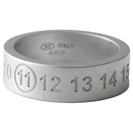 Maison Martin Margiela Zahlenring Silber