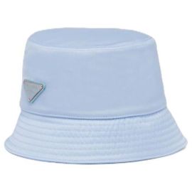 Prada Bob RE-NYLON stamp: Bleu