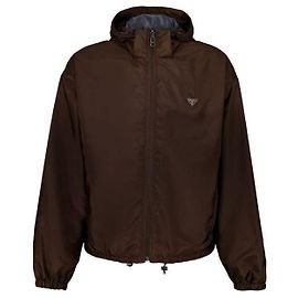 Prada Veste réversible en nylon Noir