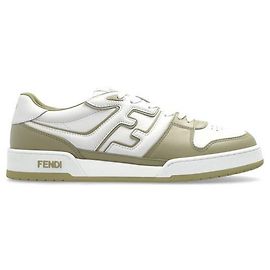 Fendi Sapatilhas baixas de couro Match Multicor